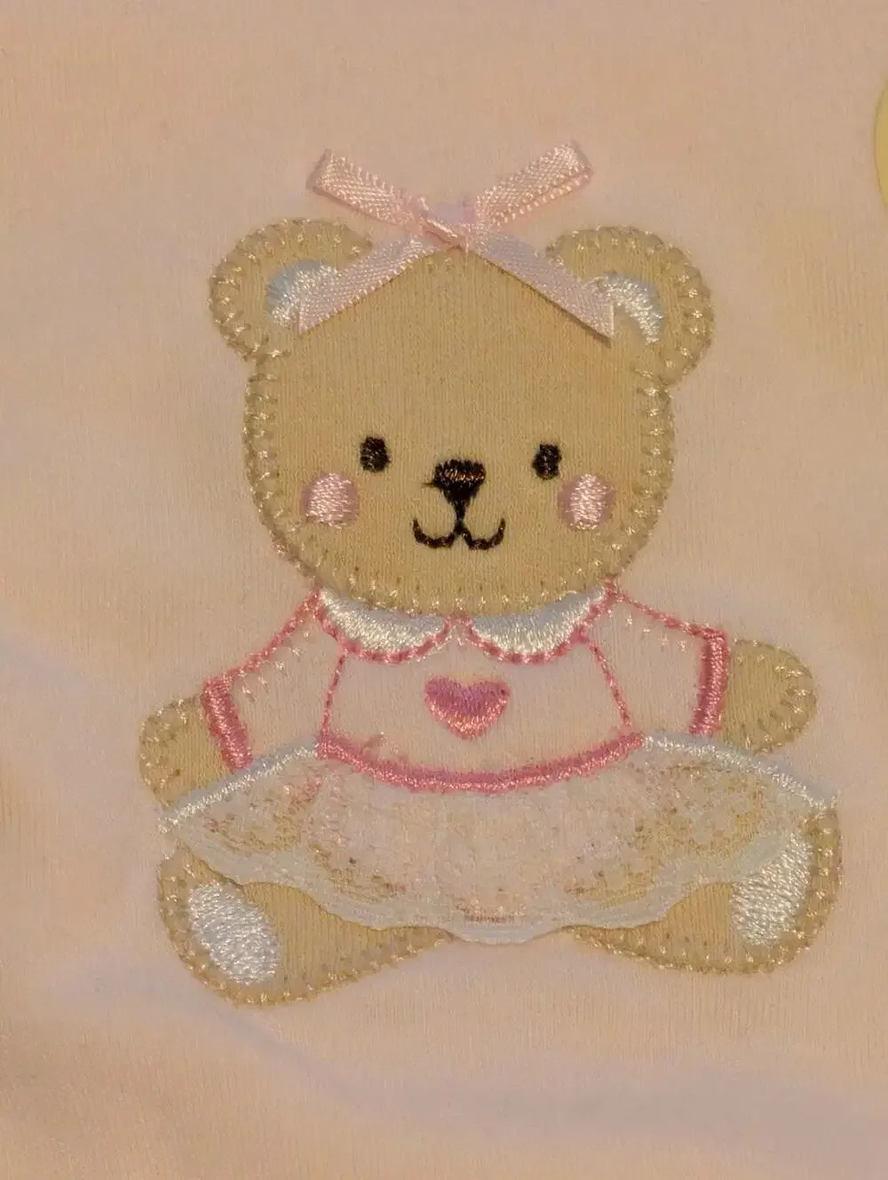 Little Me Baby Girl Pink Tag-Along Blanket and 2-Piece Bib & Burp Set